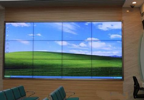 宁国液晶拼接屏的另类用法。